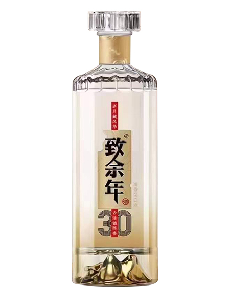 晶白酒瓶-009  